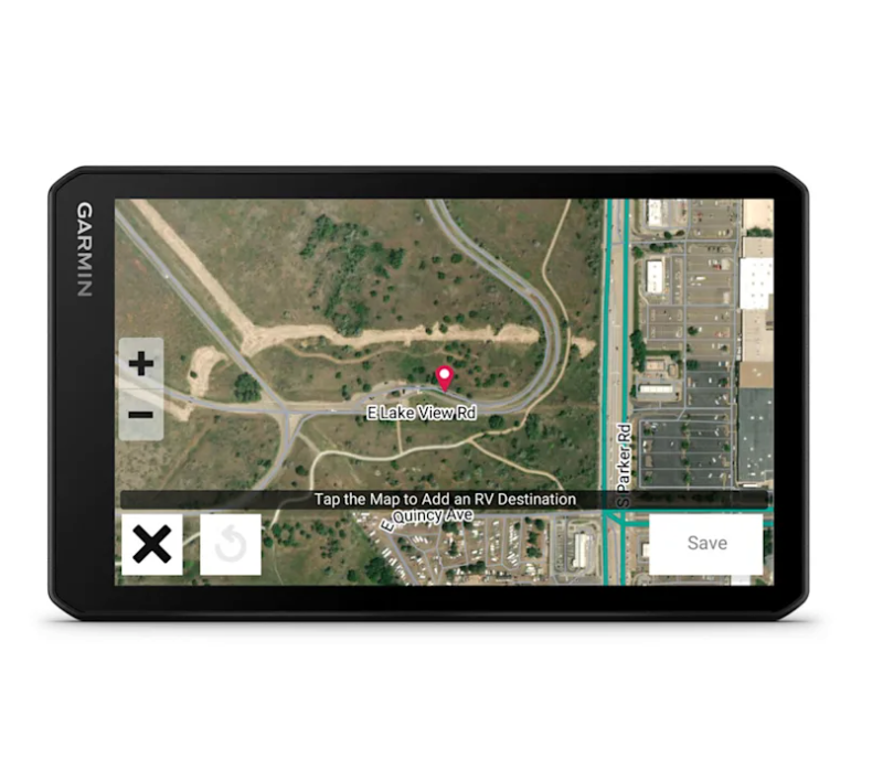 Garmin RVCam 795 7" Camper sat nav with Built-in Dash Cam