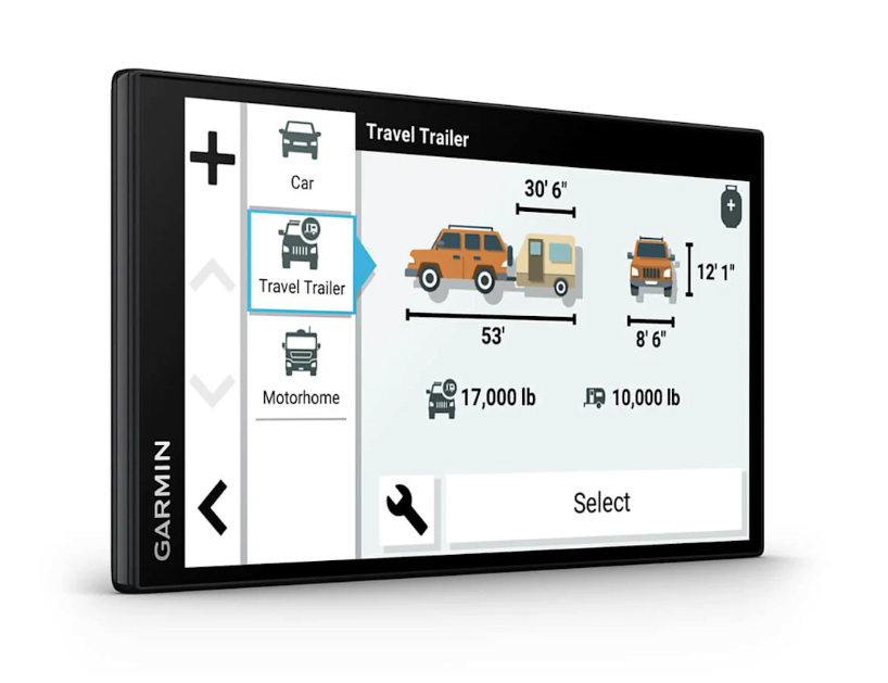 Garmin RV 795 7" RV sat nav