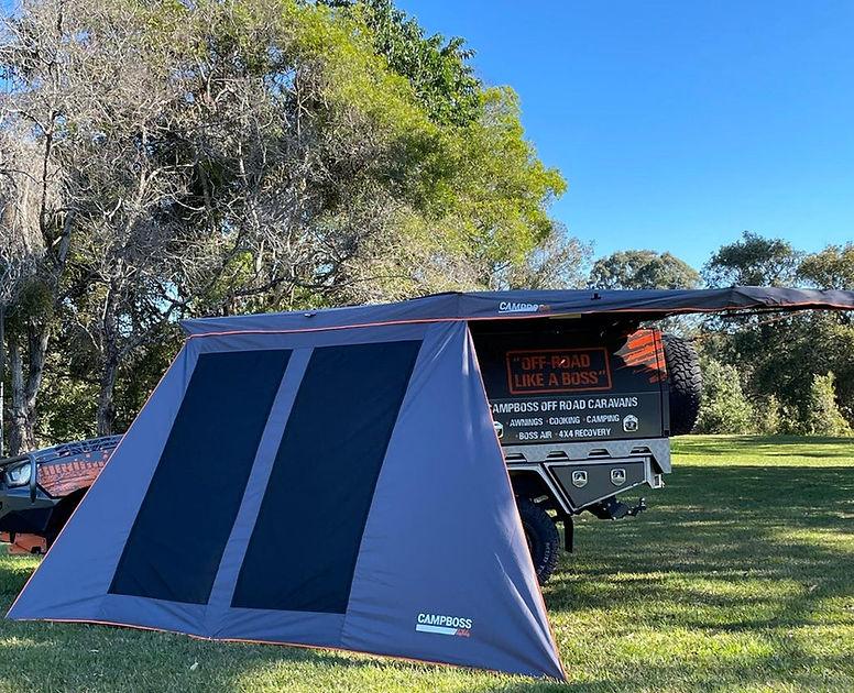 Campboss 180 Single Awning Wall