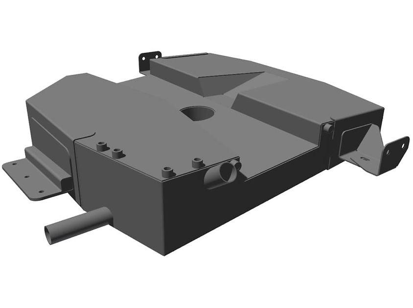 Brown Davis 50L Gravity Feed Fuel Tank - Toyota Fortuner