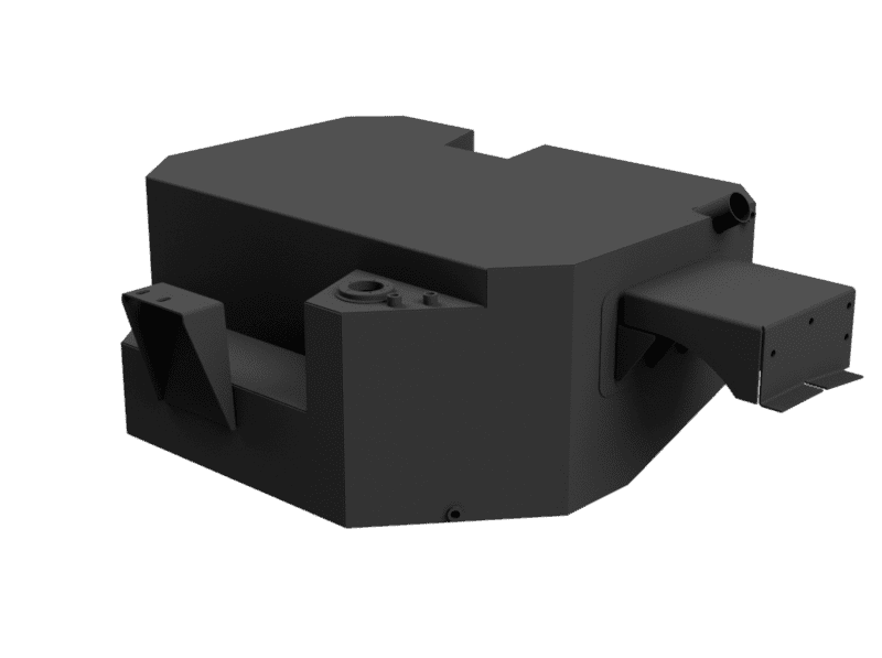 Brown Davis 150L Pump Back Auxiliary Fuel Tank - Toyota LandCruiser