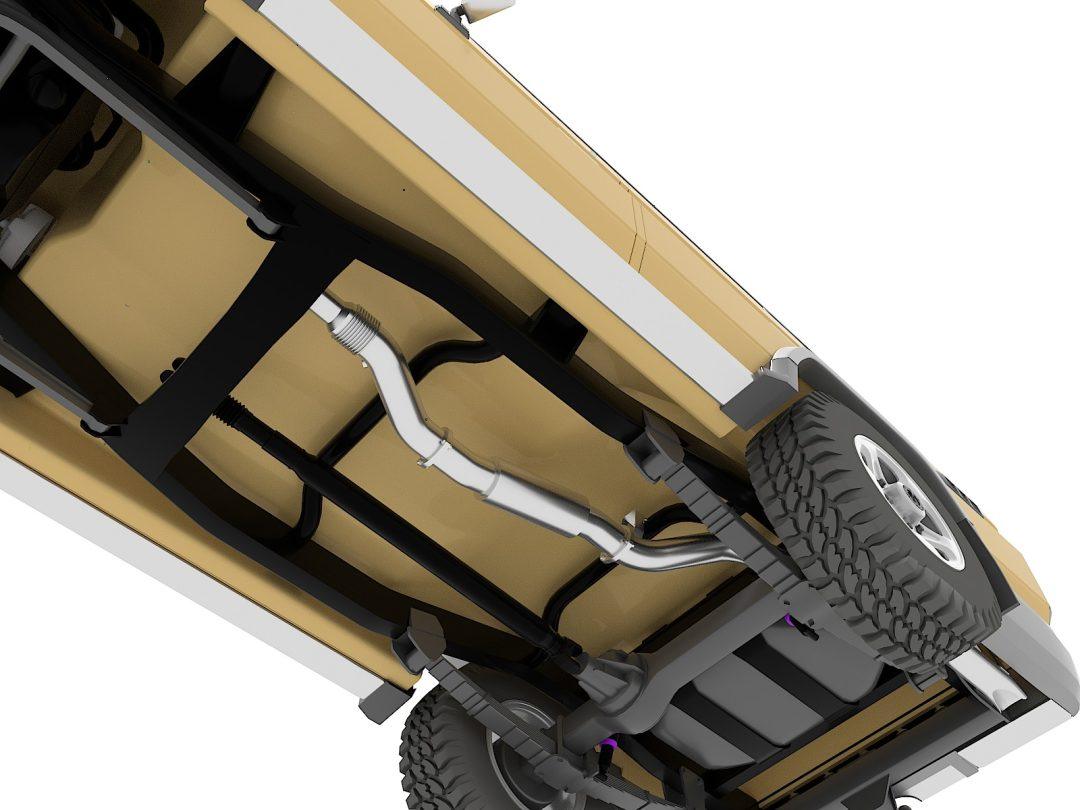 Fatz Fabrication VDJ76 Series DPF Back 4″ Exhaust