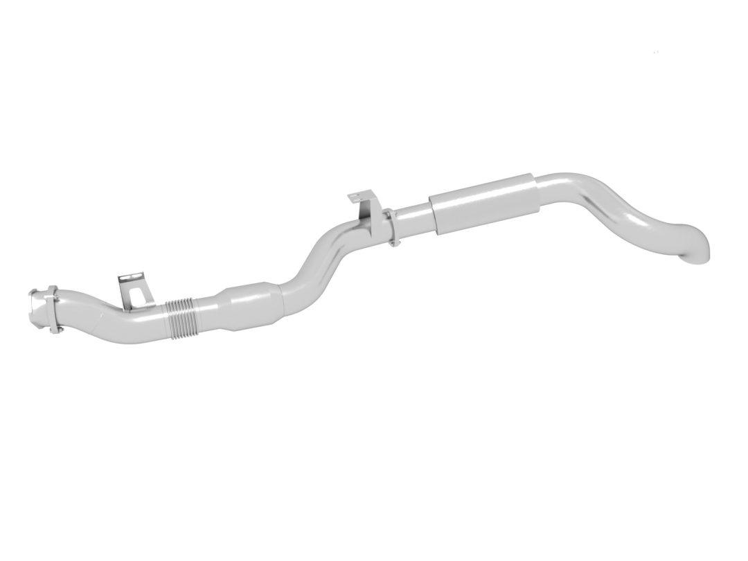 Fatz Fabrication Turbo Back for Toyota LandCruiser VDJ79 Dual Cab, Single Tank Side Exit Exhaust