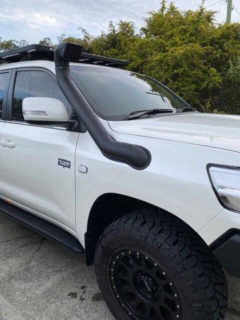 FatzFab 4″ Ram Head Snorkel for Toyota LandCruiser 200 Series