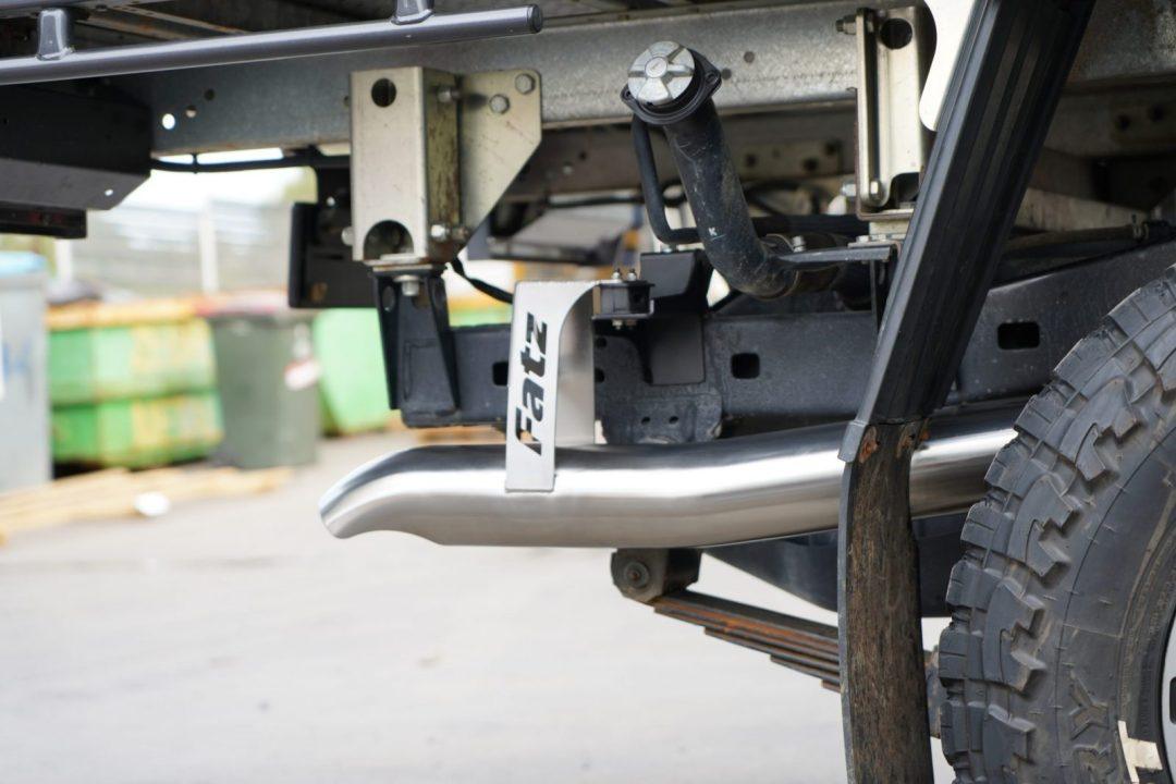 Fatz Fabrication VDJ79 series DPF Back 4″ exhaust