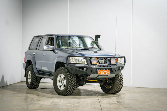 Offroad Animal Cougar Bull Bar for Nissan GU Patrol Y61 S4 2005-2016 (fits a High Mount Winch)