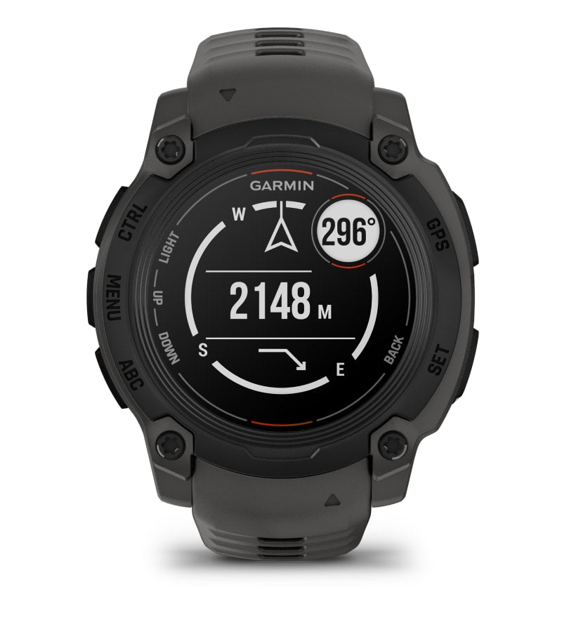 Garmin Instinct® E – 40 mm Black with Charcoal Band