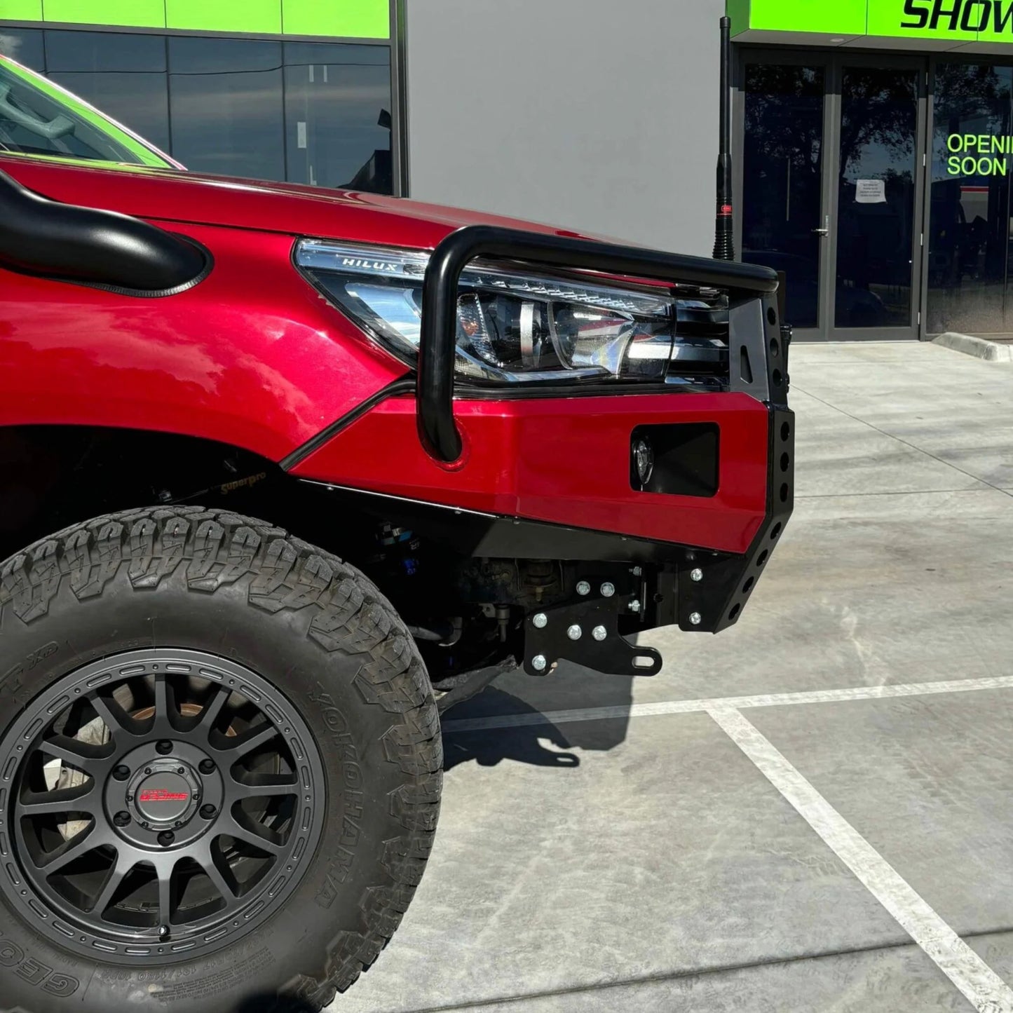 Raslarr Dallas Hooped Bull Bar for Toyota Hilux N80 2025-2020