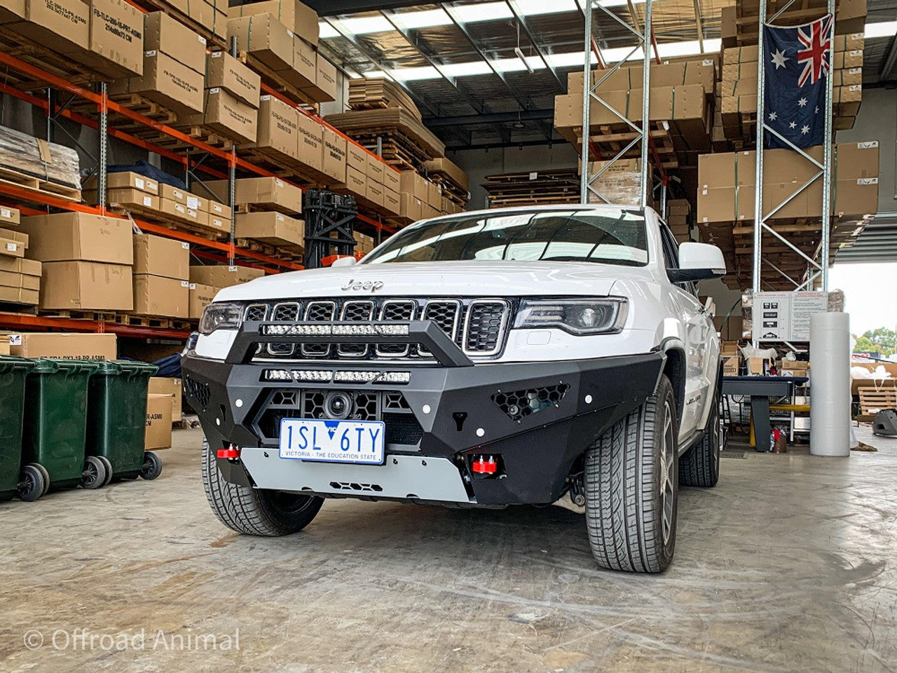 Offroad Animal Pre-Runner Steel Front Bumper for Jeep Grand Cherokee WK2 2014-2016