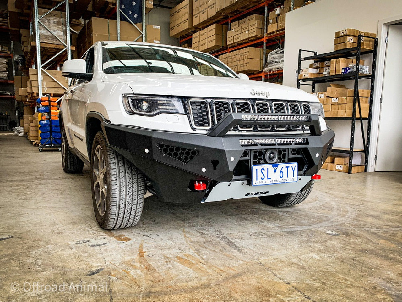 Offroad Animal Pre-Runner Steel Front Bumper for Jeep Grand Cherokee WK2 2014-2016