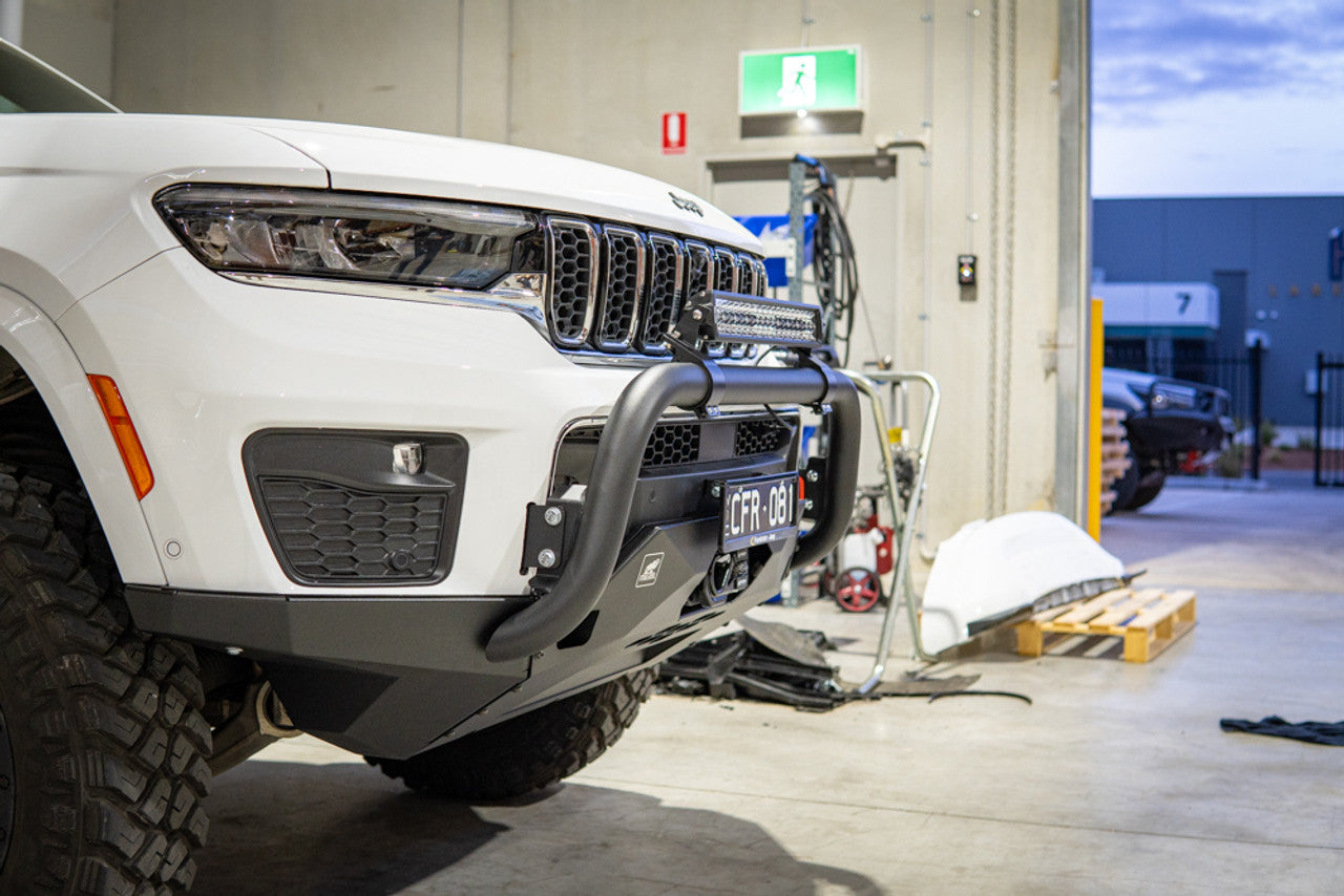 Offroad Animal Pre Runner Steel Front Bumper for Jeep Grand Cherokee WL and L 2022 to current Overland Only