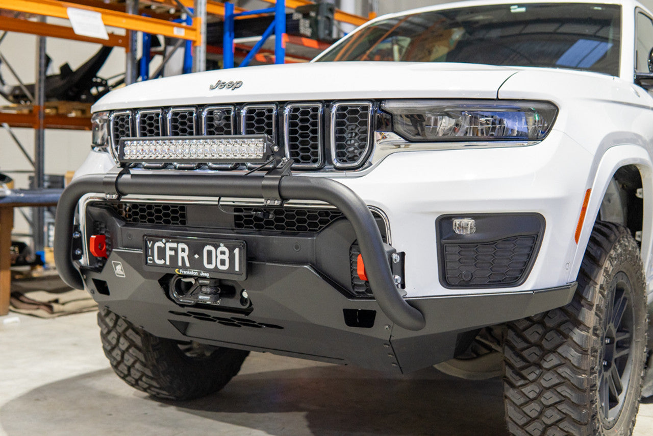 Offroad Animal Pre Runner Steel Front Bumper for Jeep Grand Cherokee WL and L 2022 to current Overland Only