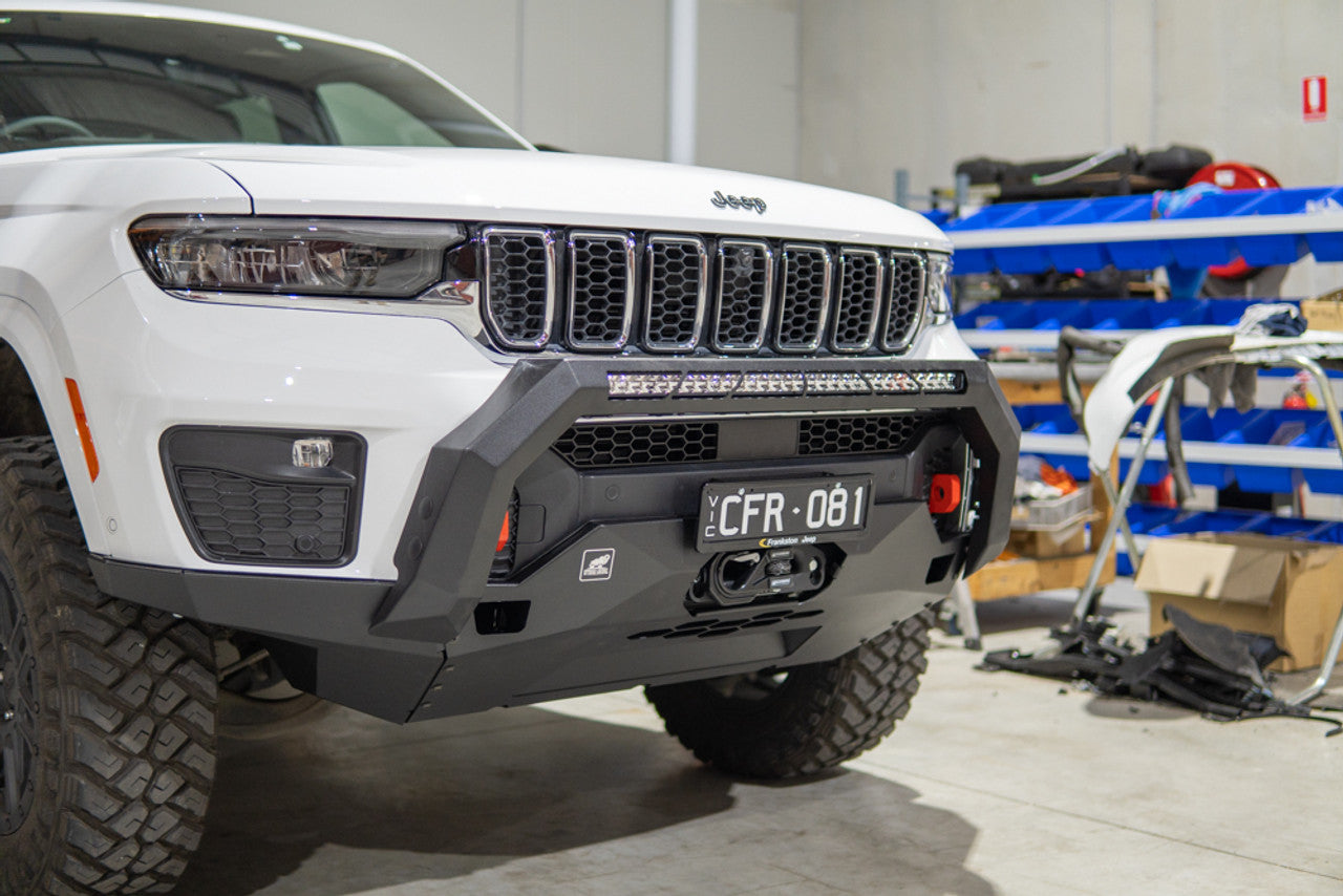 Offroad Animal Pre Runner Steel Front Bumper for Jeep Grand Cherokee WL and L 2022 to current Overland Only