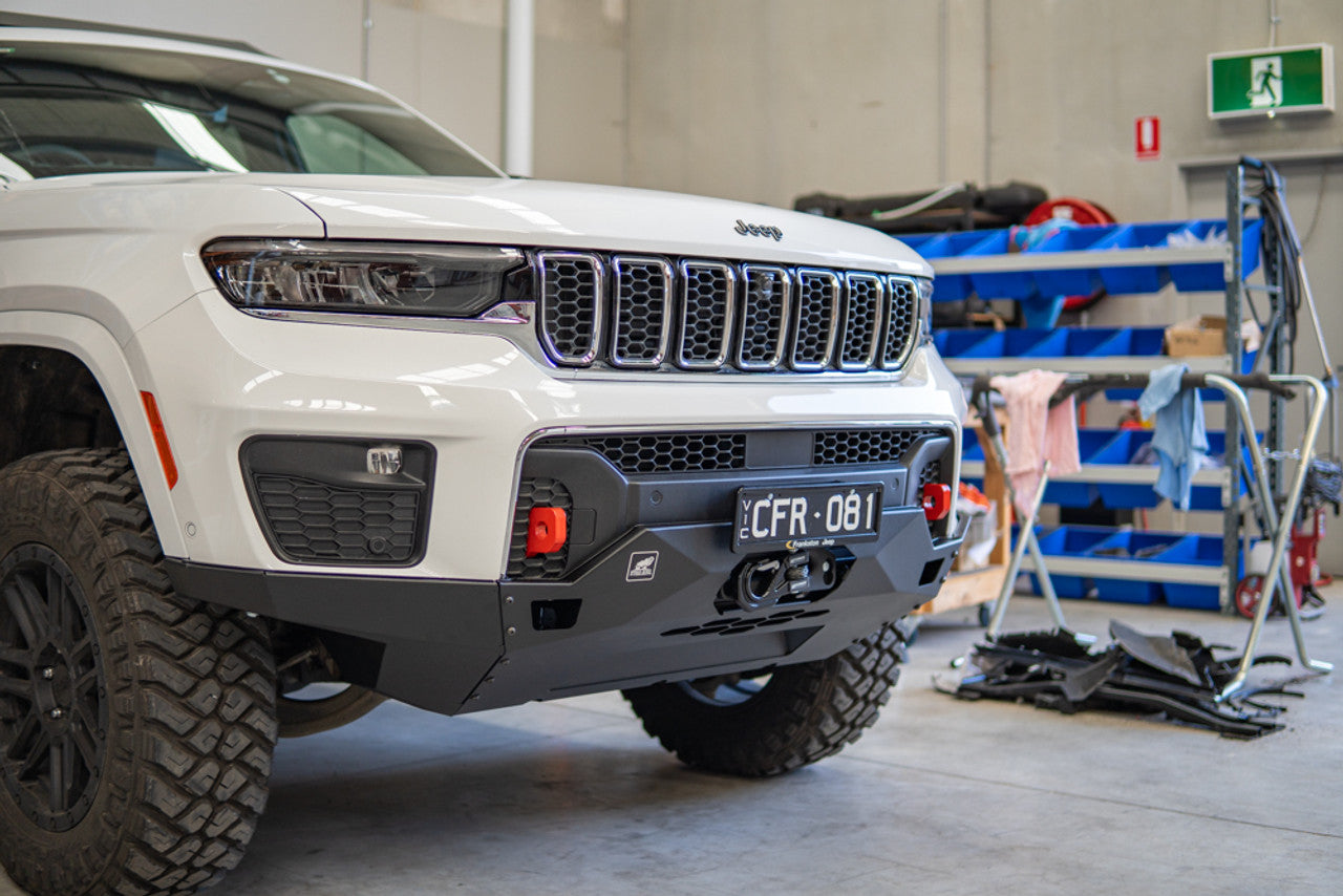 Offroad Animal Pre Runner Steel Front Bumper for Jeep Grand Cherokee WL and L 2022 to current Overland Only