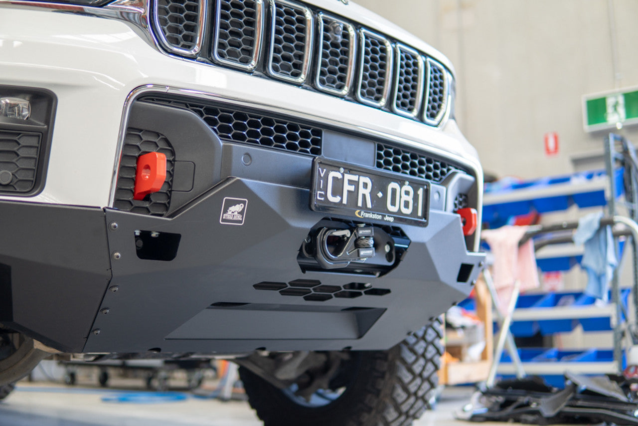 Offroad Animal Pre Runner Steel Front Bumper for Jeep Grand Cherokee WL and L 2022 to current Overland Only