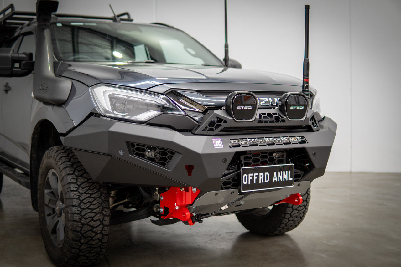 Offroad Animal Rally Hoop to suit Predator Bars with 8 Degree Top Face with 7" Stedi Type X EVO lights