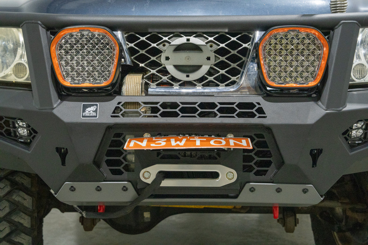 Offroad Animal Cougar Bull Bar for Nissan GU Patrol Y61 S4 2005-2016 (fits a High Mount Winch)