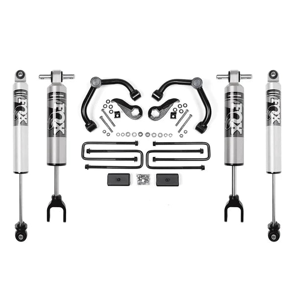 Offroad Industries BDS 3" Lift Kit Fox 2.5 HTO Chevrolet Silverado 2500HD (20-26)