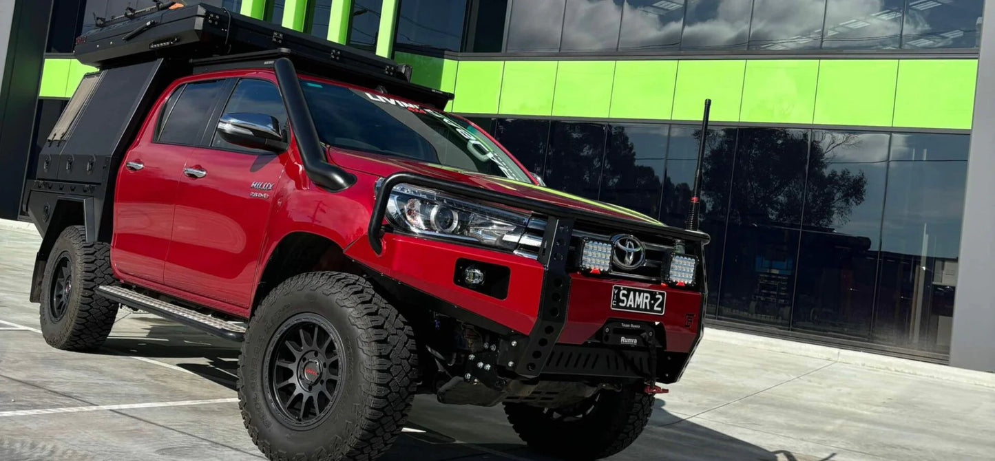 Raslarr Dallas Hooped Bull Bar for Toyota Hilux N80 2025-2020