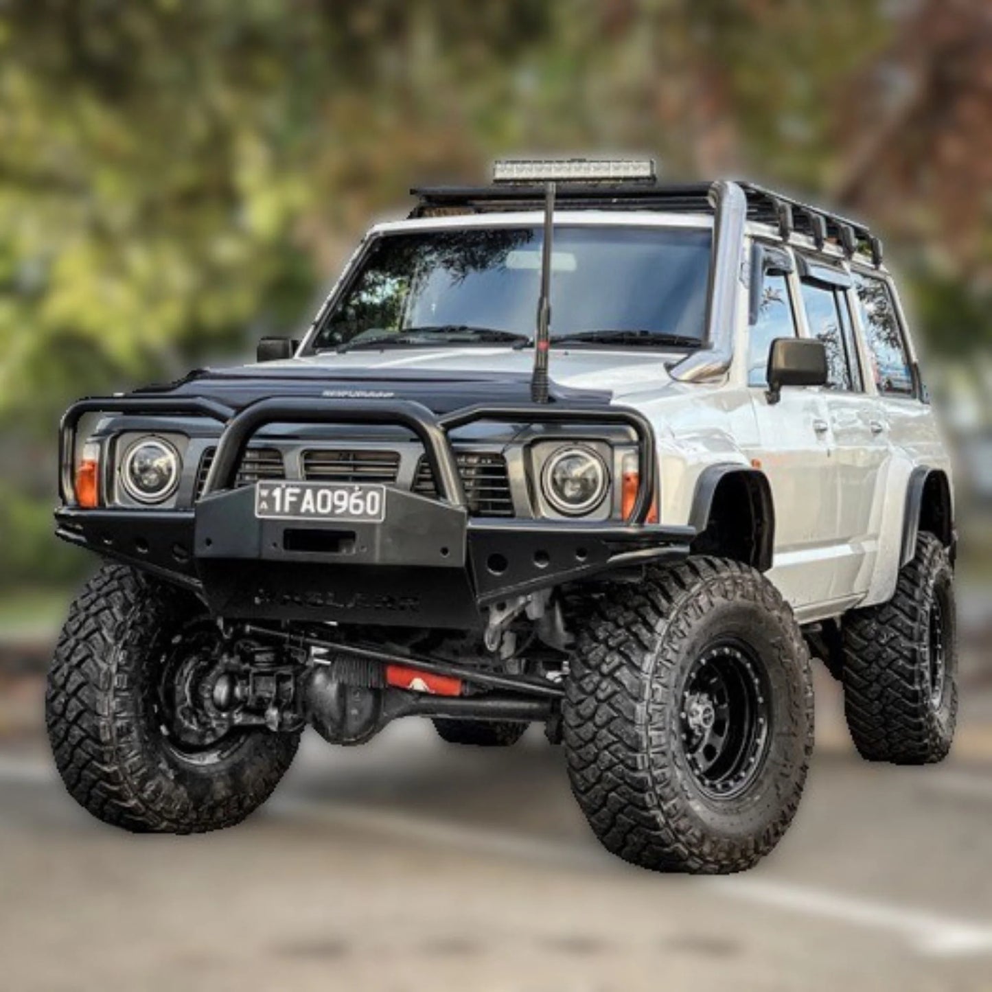 Raslarr Azza Bull Bar for Nissan Patrol GQ 1987-1997