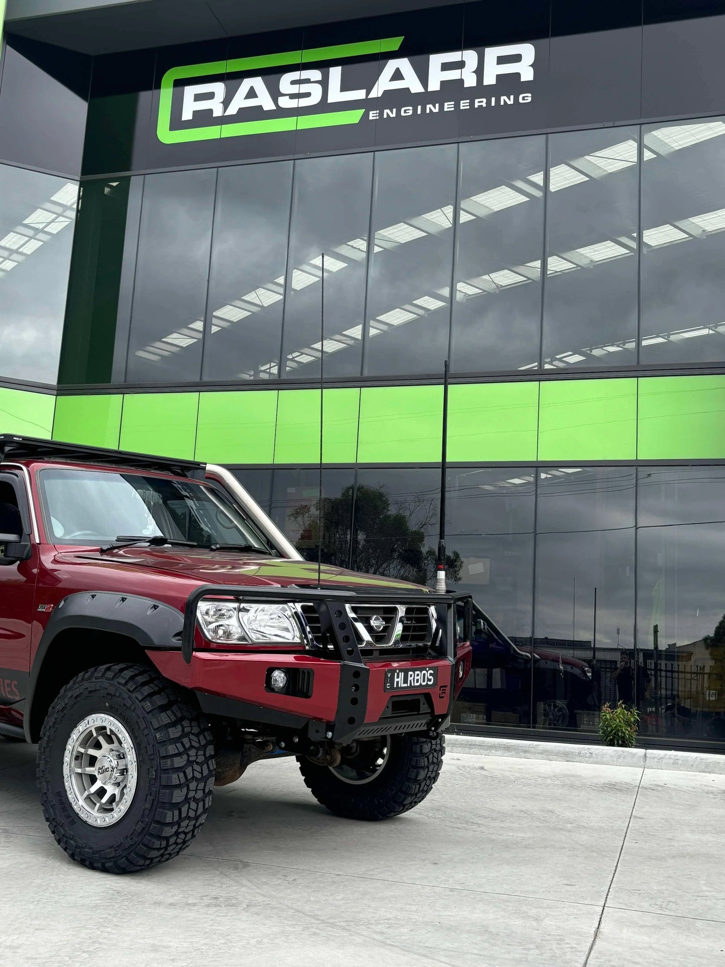Raslarr Dallas Bull Bar for Nissan Patrol GU Series 1-3