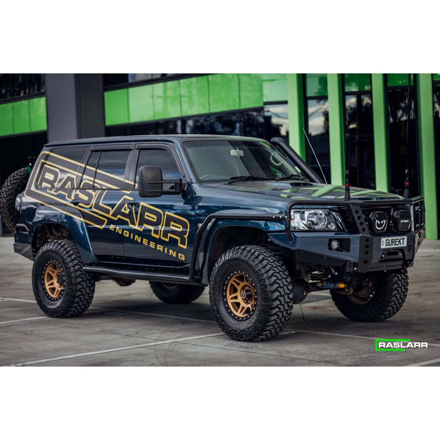 Raslarr Dallas Bull Bar for Nissan Patrol GU Series 4