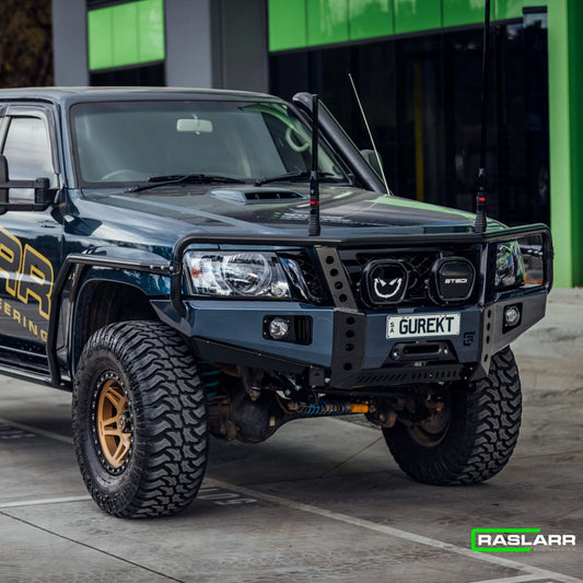 Raslarr Dallas Bull Bar for Nissan Patrol GU Series 4
