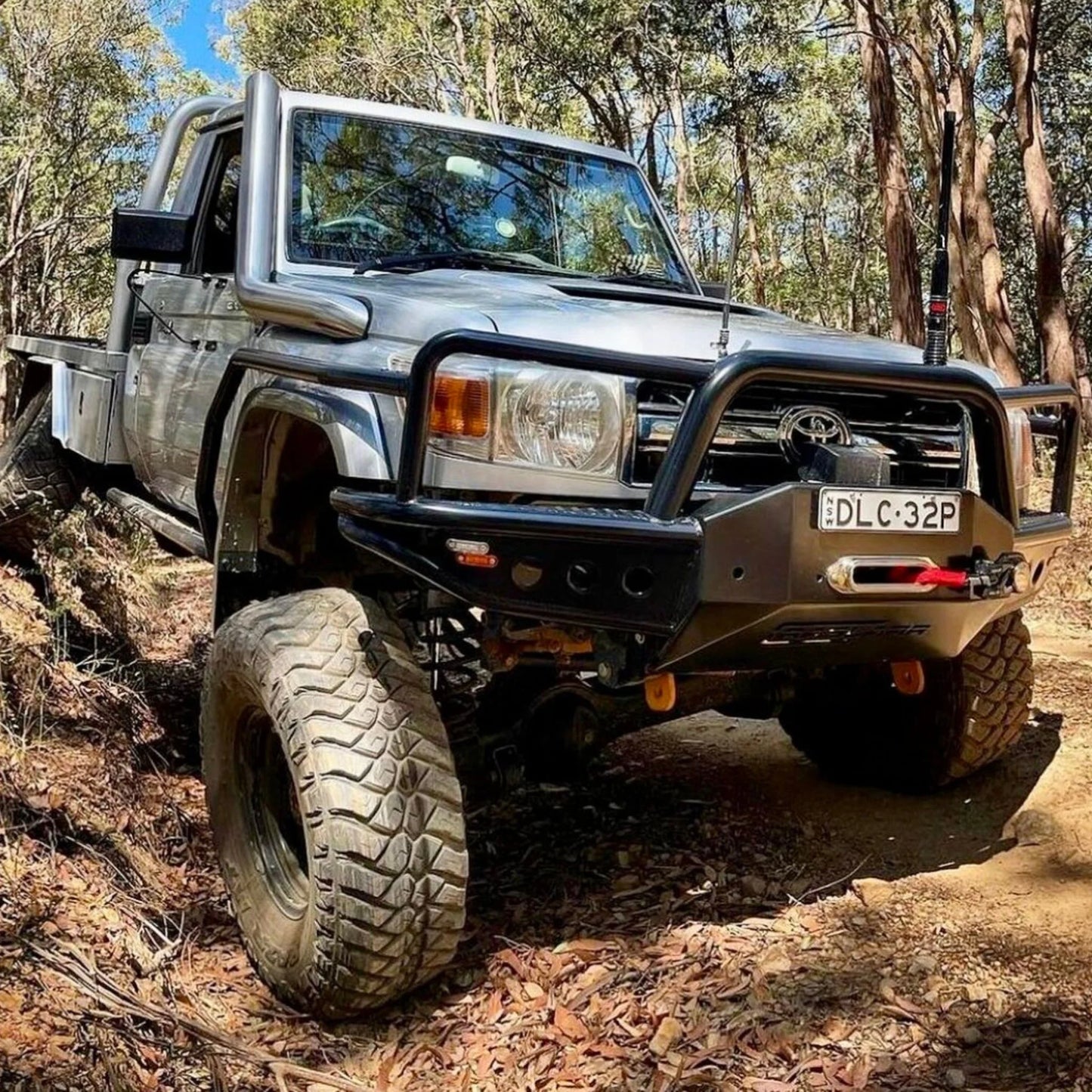 Raslarr Azza Bull Bar for Toyota LandCruiser 79 Series Single Cab (2016-2023)