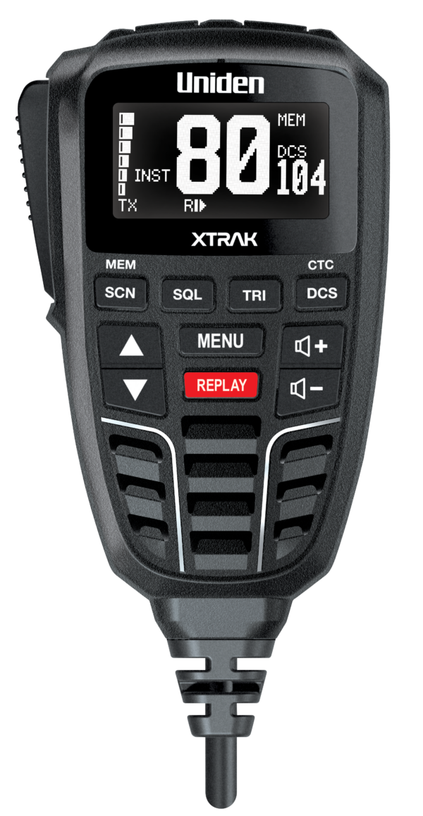 Uniden XTRAK 80 Offroad Pack UHF Radio and ATX970S Antenna