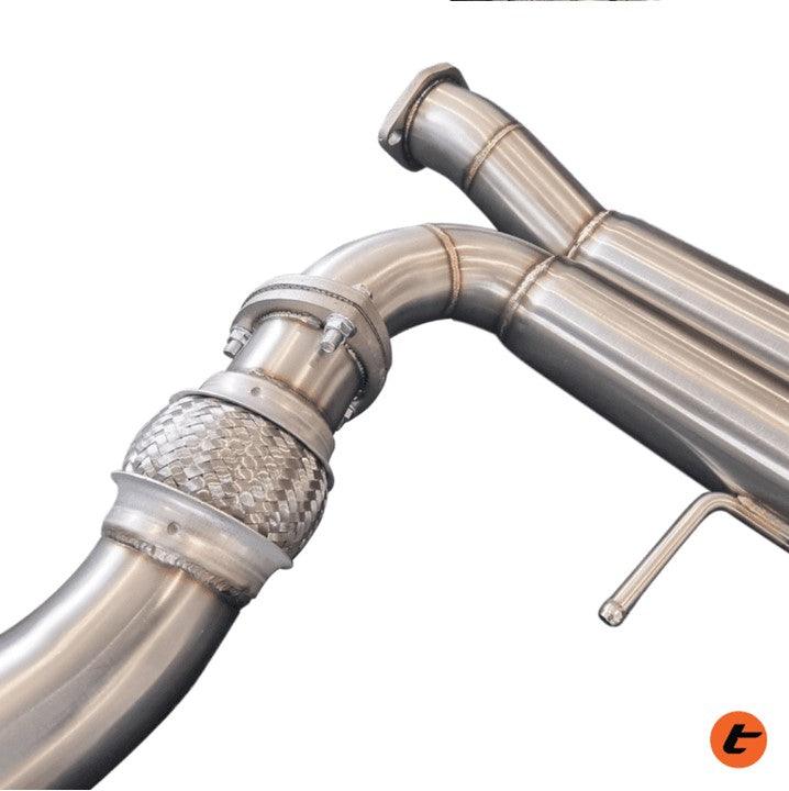 Twin 3″ into Single 3″ Cat Back Exhaust for Y62 Patrol Series (1-5)