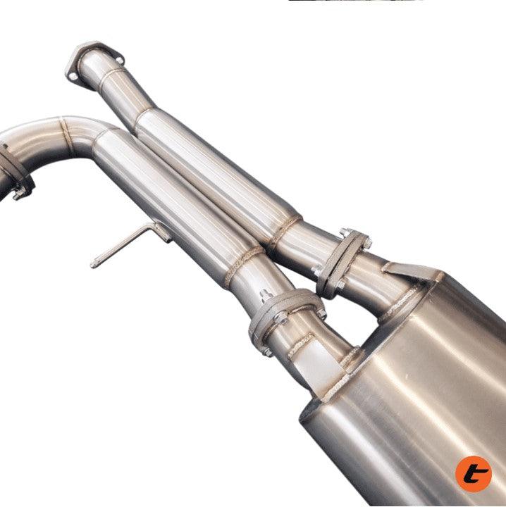 Twin 3″ into Single 3″ Cat Back Exhaust for Y62 Patrol Series (1-5)