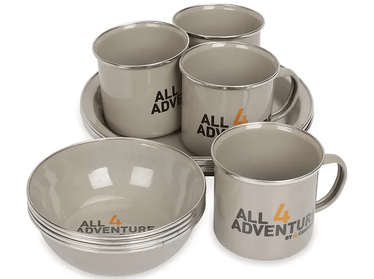 Enamel Dinner Set (12pc)