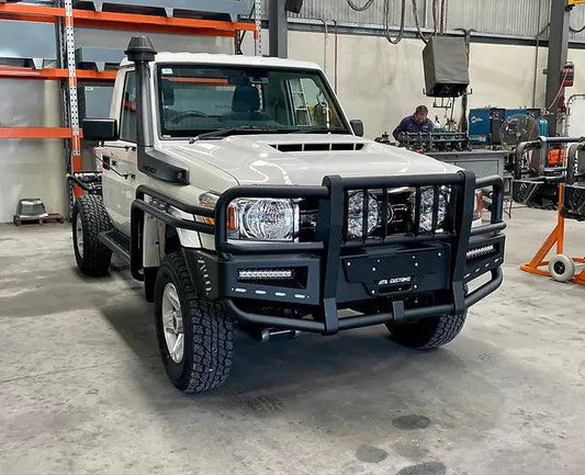 ATD Radar Apocalypse Bull Bar, Side Steps & Rails for Toyota LandCruiser