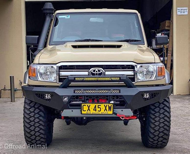 Offroad Animal Predator Bull Bar for Toyota LandCruiser 70 Series 2007-2023