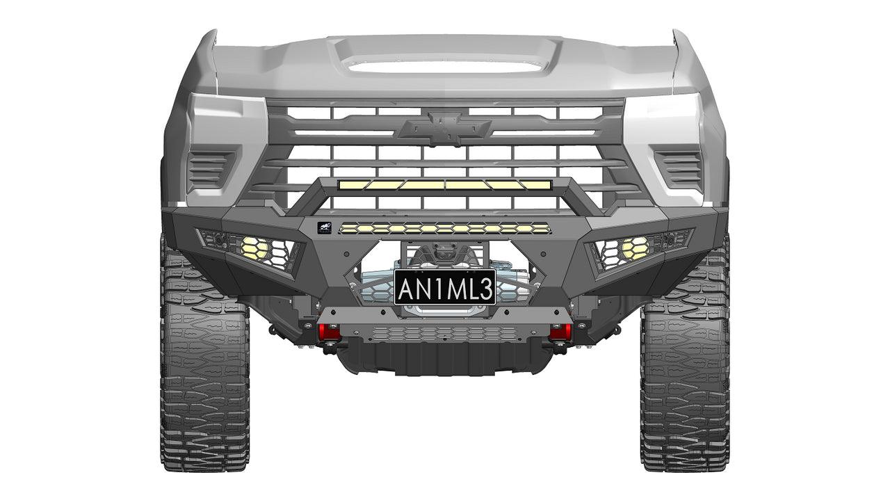 Offroad Animal Predator Bull Bar for Chevrolet Silverado 2500 MY24+