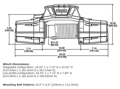 ZEON 12 Platinum Winch