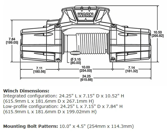 ZEON 12-S Platinum Winch