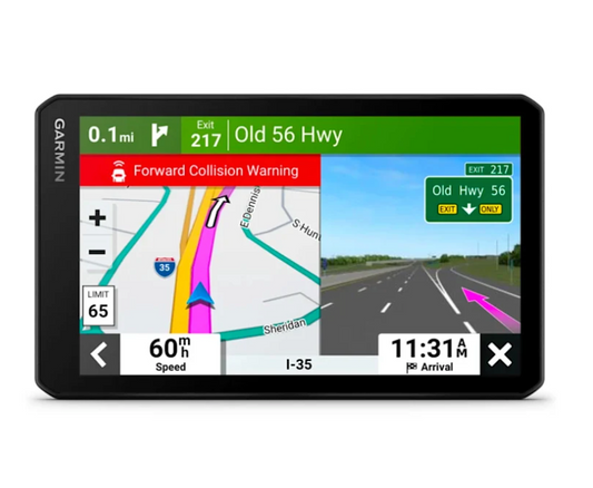 Garmin RVCam 795 7" Camper sat nav with Built-in Dash Cam