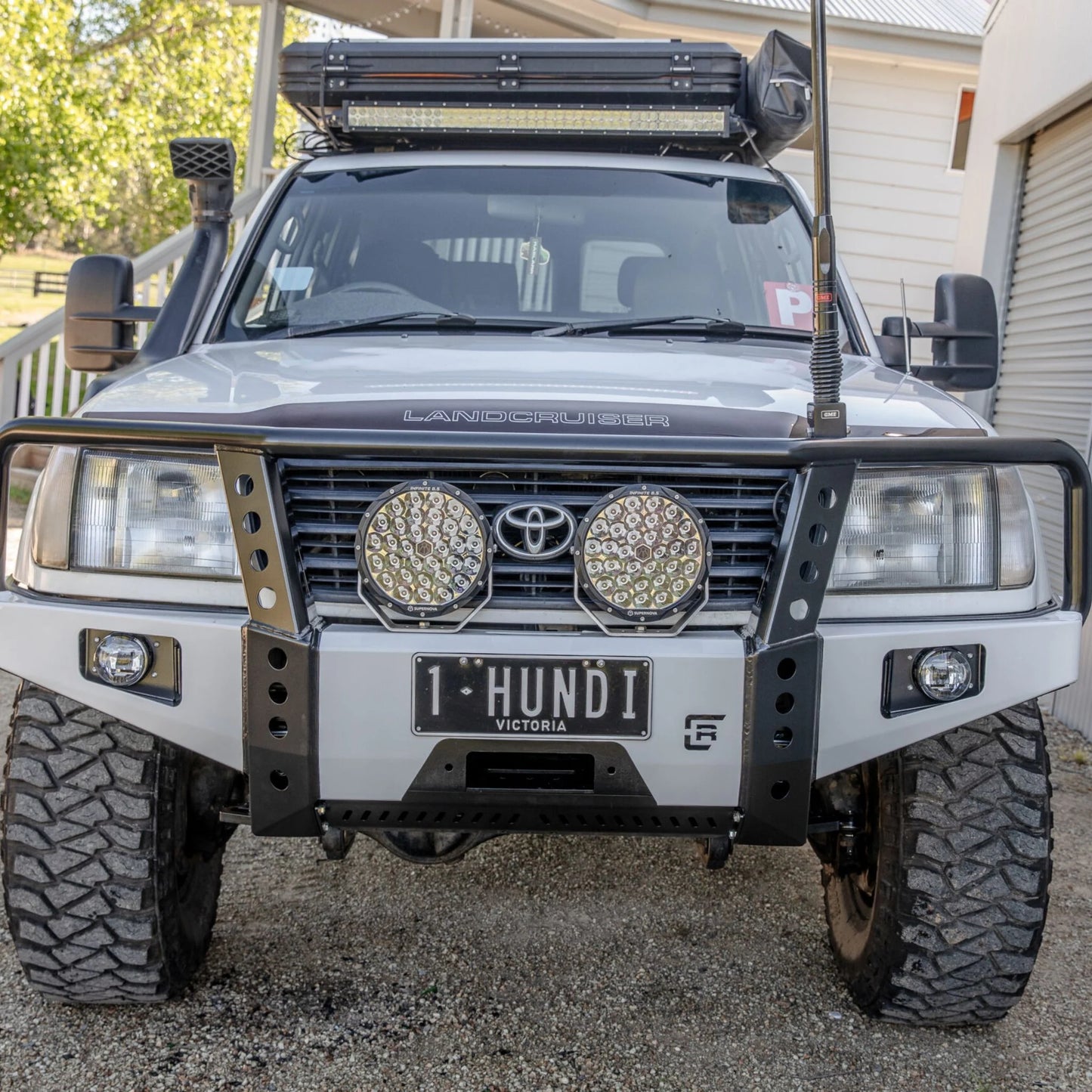 Raslarr Dallas Bull Bar for Toyota LandCruiser 105 Series (1998-2007)