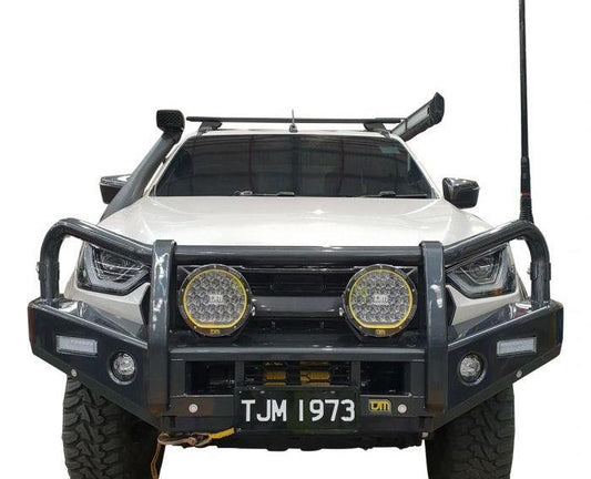 TJM Outback Bull Bar Black Steel for Isuzu D-Max