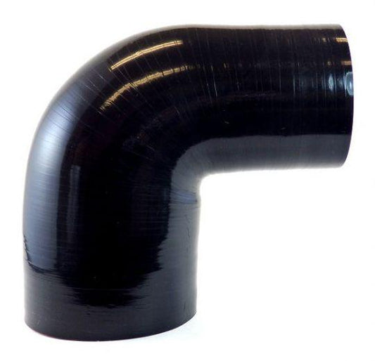 Fatz Fabrication 4″ 90 Degree silicone Bend (Black)