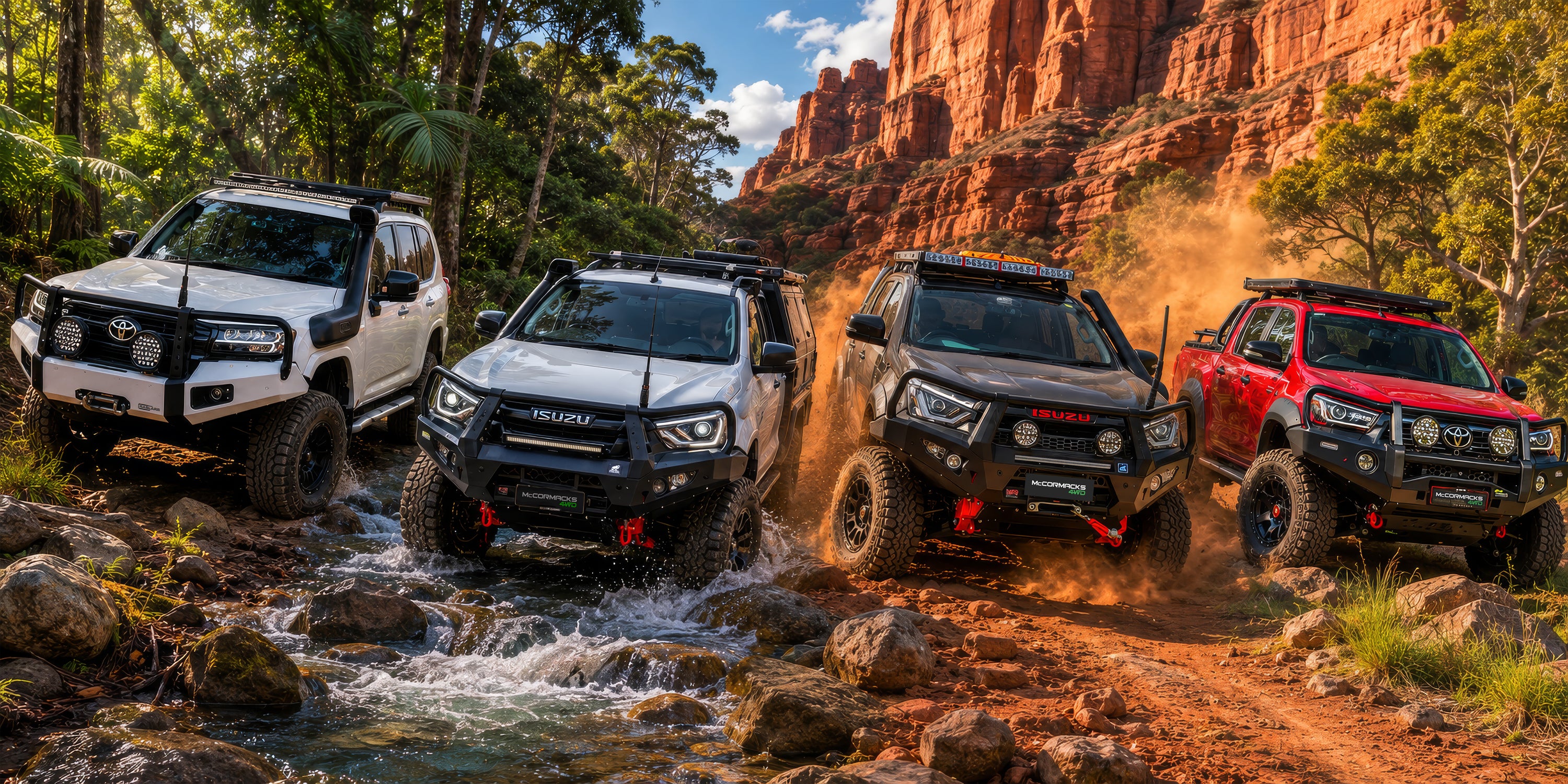 McCormacks 4WD Bull bars Queensland