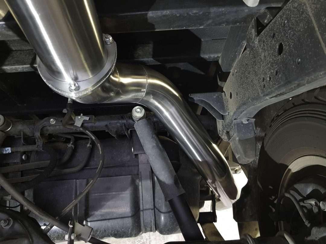 VDJ76 Series Turbo Back 4″ Exhaust