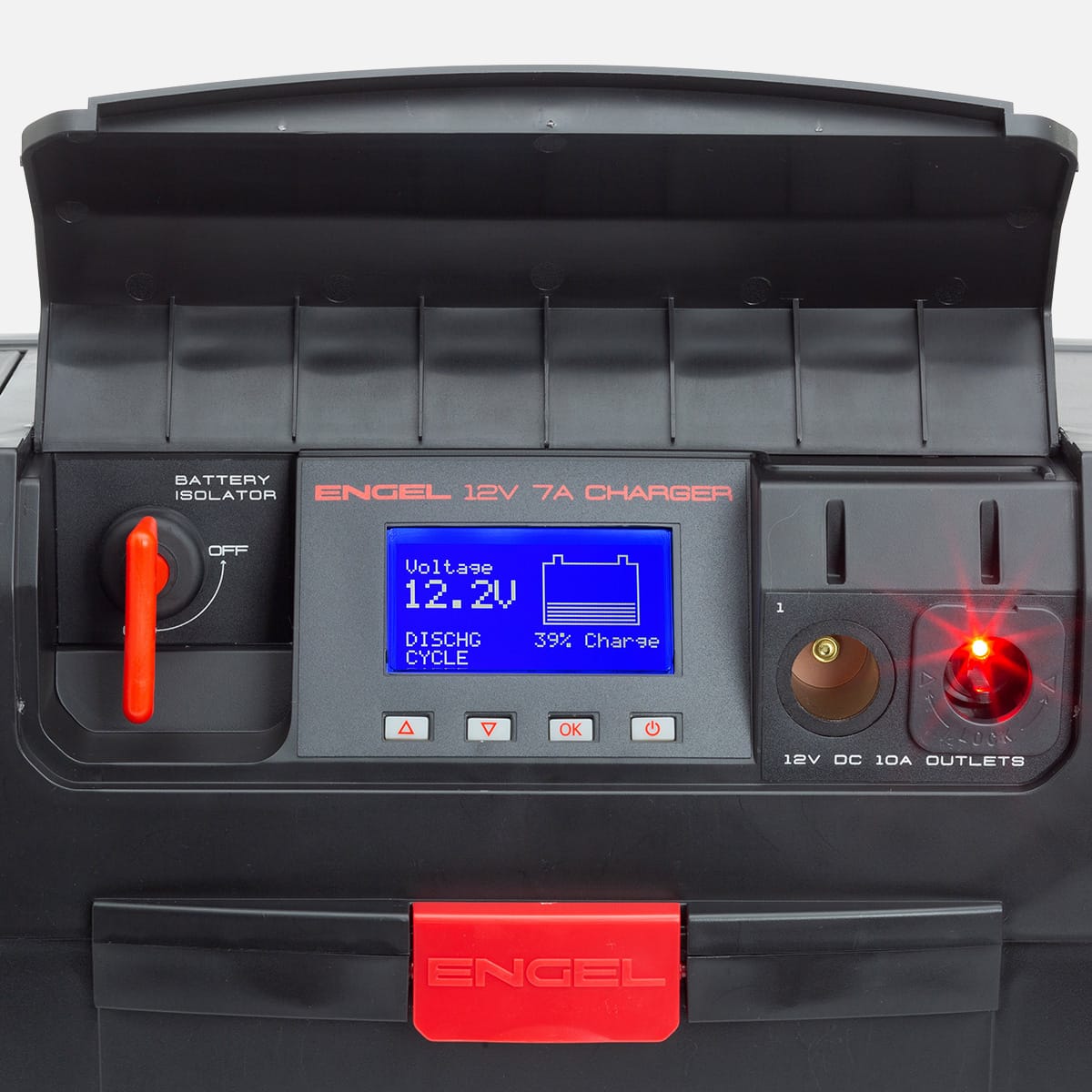 Engel Smart Battery Box Series 3, 300W Pure Sine Wave Inverter