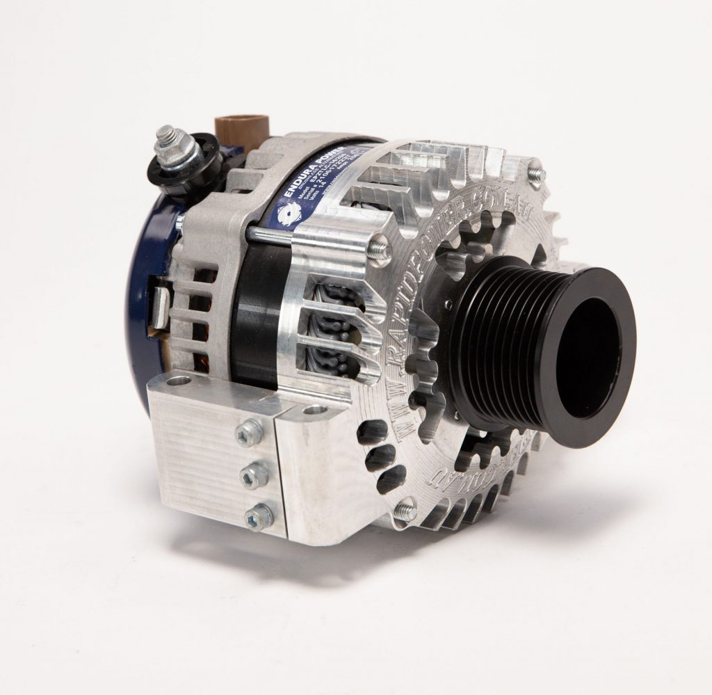 Endura Power Brushless, off-road duty alternator 250A for Toyota LandCruiser VDJ