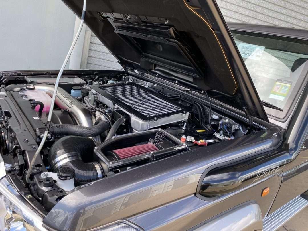 VDJ70 Dual Snorkel, Dual Airbox Package