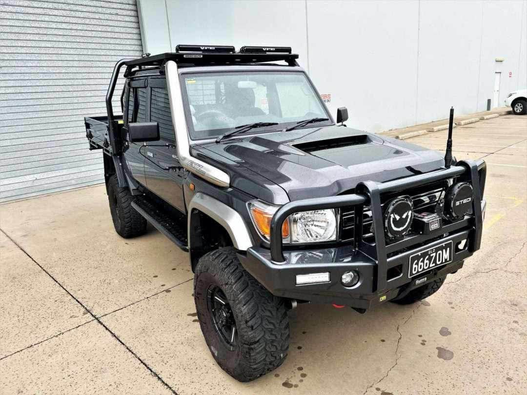 VDJ70 Series Land Cruiser 4″ Snorkel