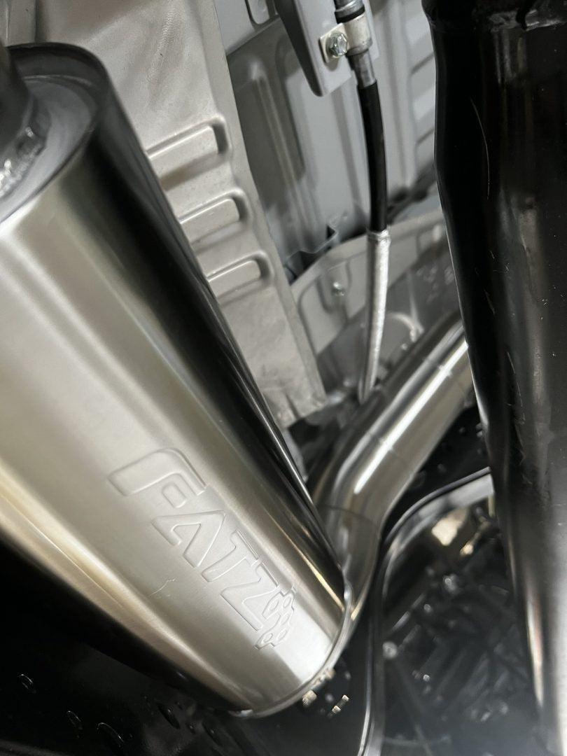 Fatz Fabrication Turbo Back 4″ Exhaust for Toyota LandCruiser GDJ79