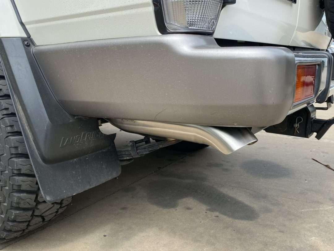 VDJ76 Series Turbo Back 4″ Exhaust