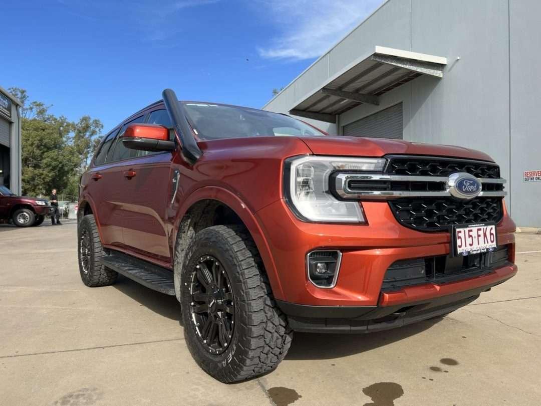 Ford Everest  RA (Next Gen) 4″ Stainless Snorkel